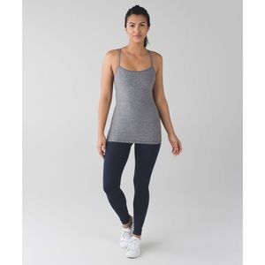 Lululemon Power Y Heather Slate Tank